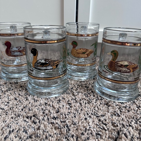 4 Vintage Culver Duck Stein Mallard Pintail Green-Winged Teal European Widgeon - Picture 1 of 14